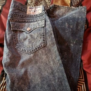 True Religion Men's Straight Leg Size 36